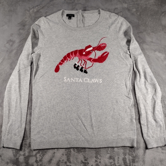 Talbots Sweaters - Rare Talbots Santa Claws Lobster sweater Size S